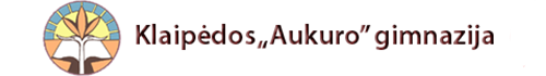Klaipėdos "Aukuro" gimnazija Logo